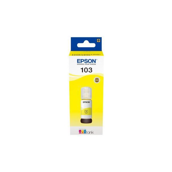 EPSON tintatartály (patron) 103 EcoTank Sárga (C13T00S44A)-0
