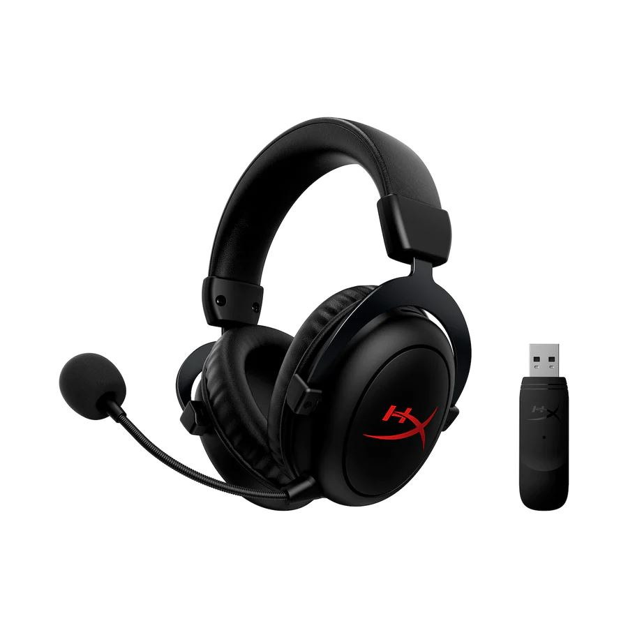 HyperX Cloud II Core vezeték nélküli Gaming Headset fekete (6Y2G8AA) (6Y2G8AA)-0