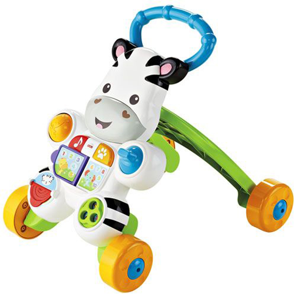 Fisher-Price Zebrás járássegítő DLD80 (MTTF-M0887961256406)-0