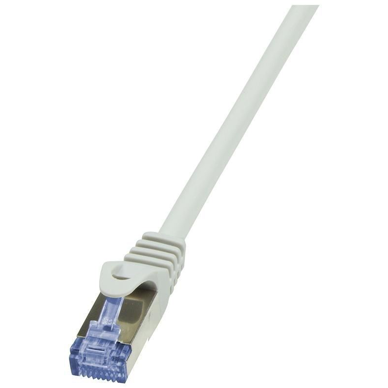 LogiLink 10G S/FTP PIMF PrimeLine patch kábel CAT6A 2m szürke (CQ3052S) (CQ3052S)-0