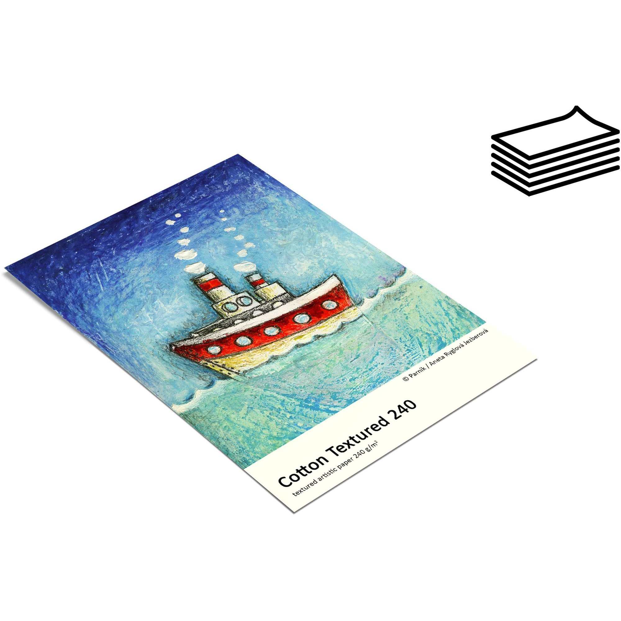 FOMEI Cotton Textured 240 A3+ (32.9 x 48.3cm)/20 (EY59811)-0