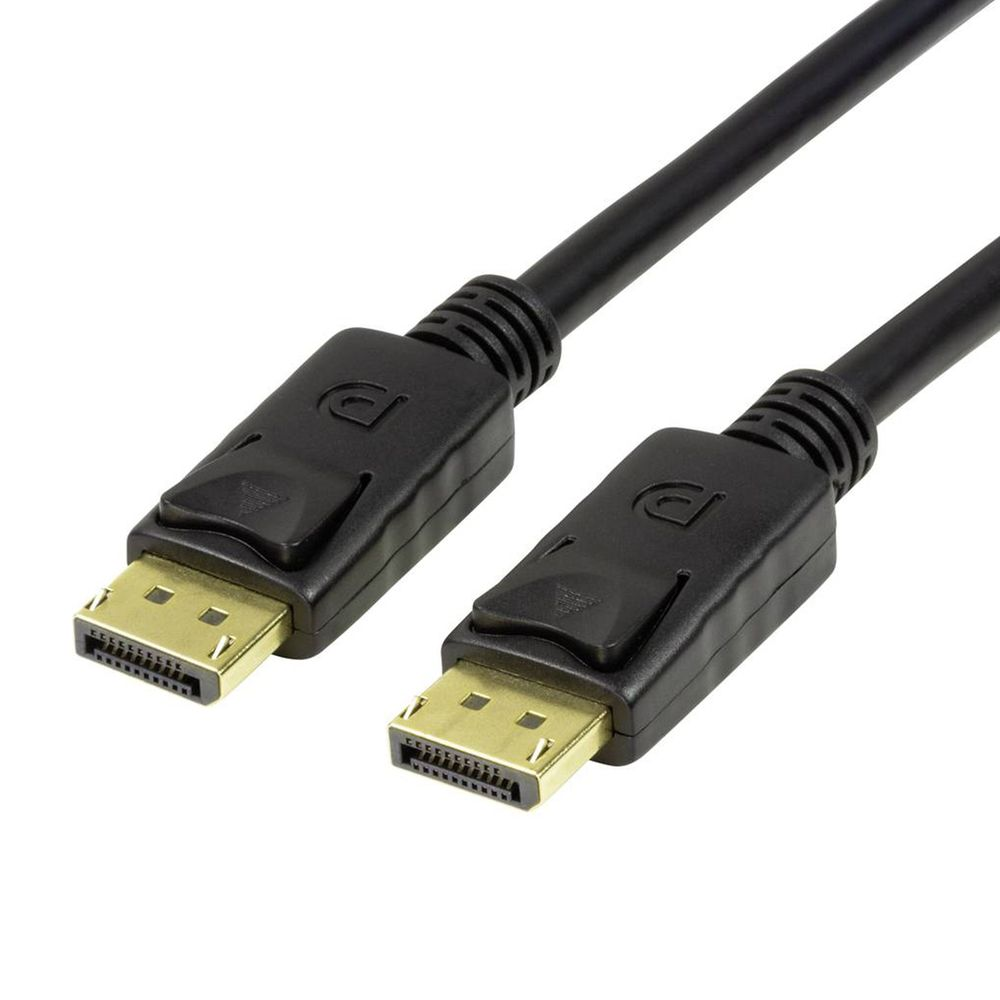 LogiLink DisplayPort 1.4 8K / 60 Hz kábel 1.0m Fekete (CV0119)-0