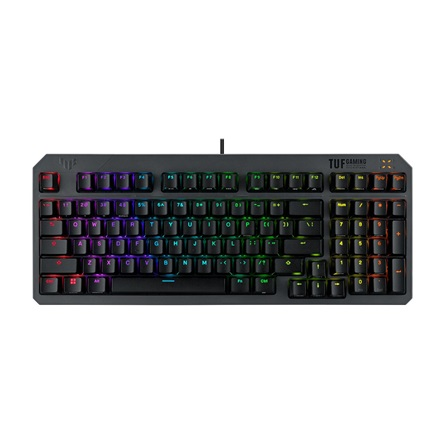 ASUS TUF Gaming K3 II Red switch mechanikus billentyűzet fekete (90MP01Q0-BKHA00) (TUF Gaming K3 II)-0