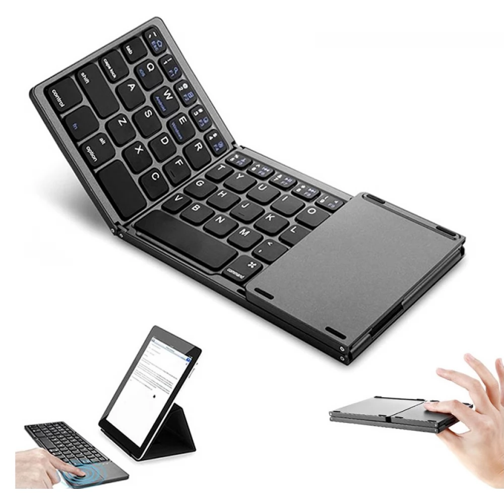 BlackBird vezeték nélküli mini multimédiás UK billentyűzet (BH1482) (BH1482)-0