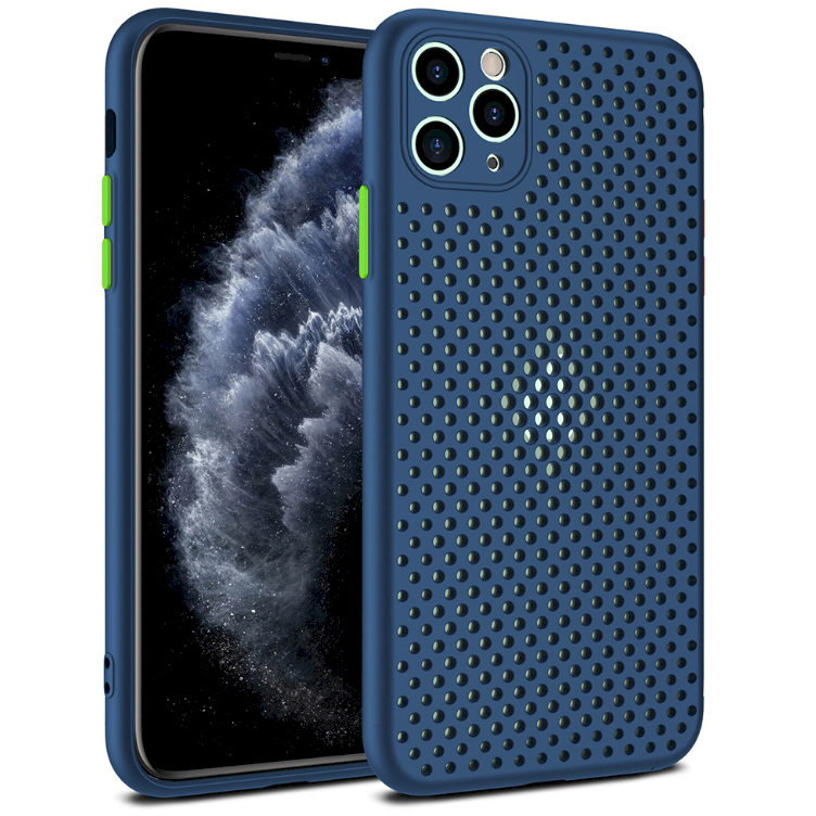 Fusion Breathe Huawei P30 Lite Szilikon tok - Kék (FSN-BR-BC-P30L-BL)-0