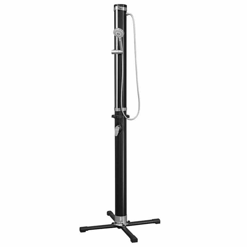 Bestway Duș de exterior Solar Flow, negru, 20 L