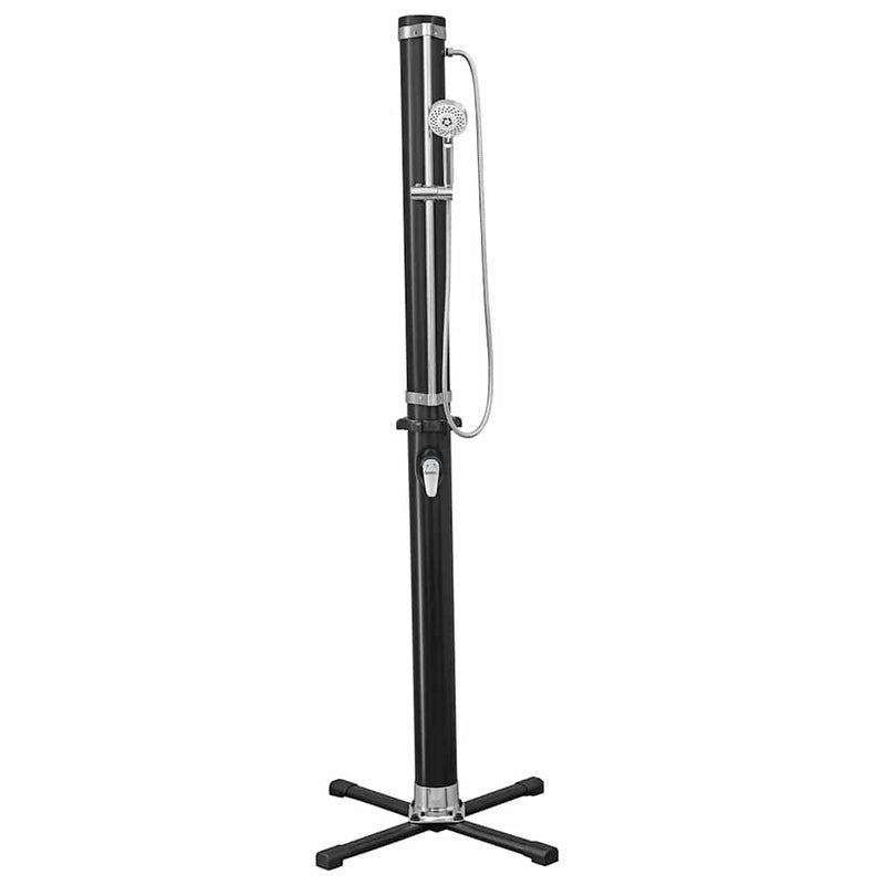 Bestway Duș de exterior Solar Flow, negru, 20 L