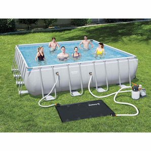 Bestway Cearșaf pentru încălzirea solară a piscinei Negru 110 x 171 cm
