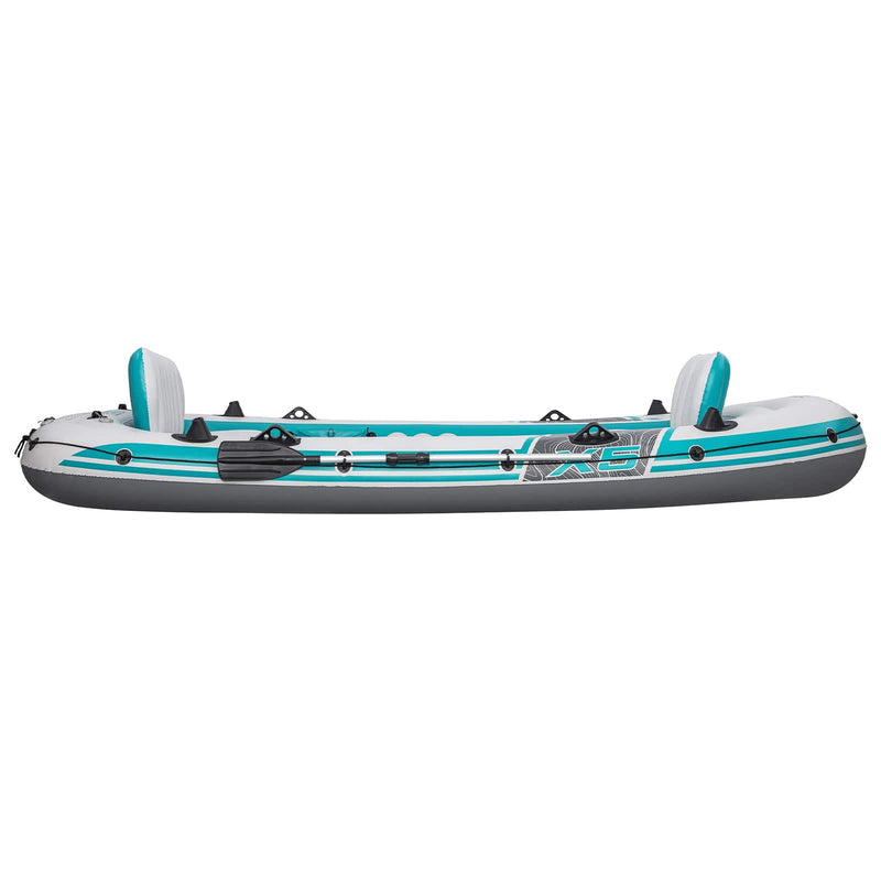 Bestway Barcă gonflabilă Gri și alb 3,64 x 1,66 m PVC