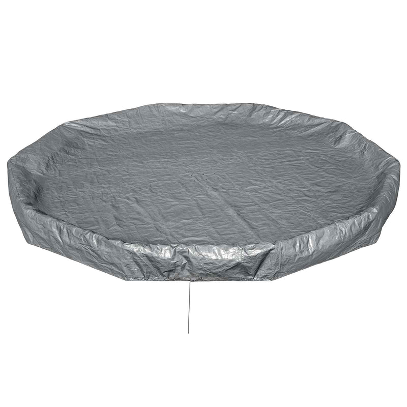 Bestway Husă pentru piscină Ø3,05 m Rotund Poliester Gri