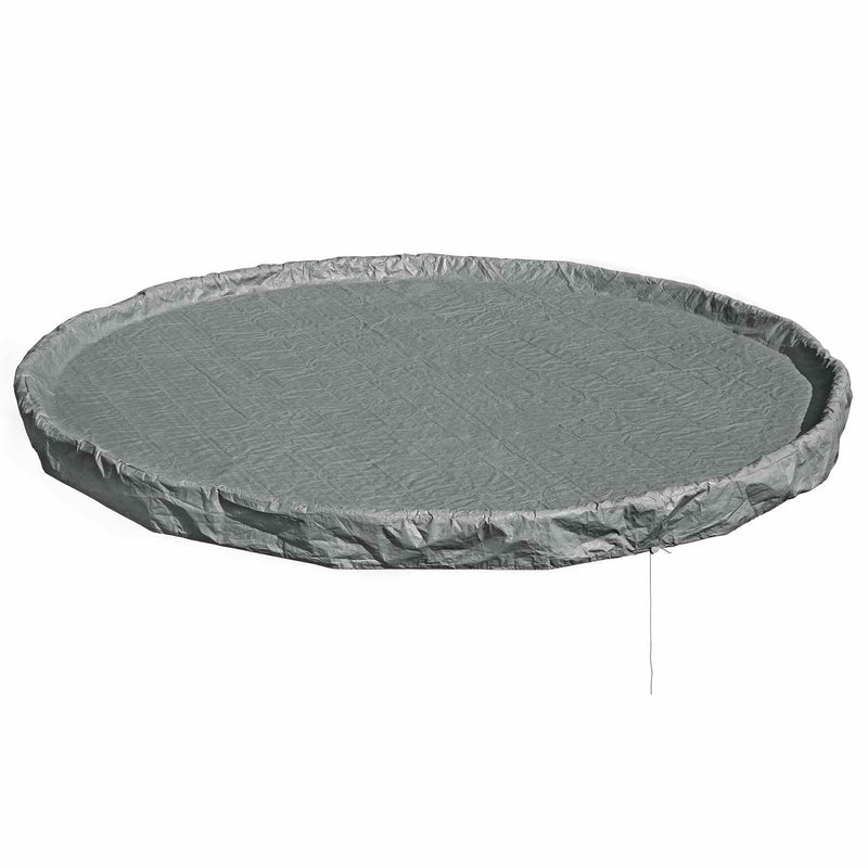 Bestway Husă pentru piscină Ø4,57 m Rotund Poliester Gri