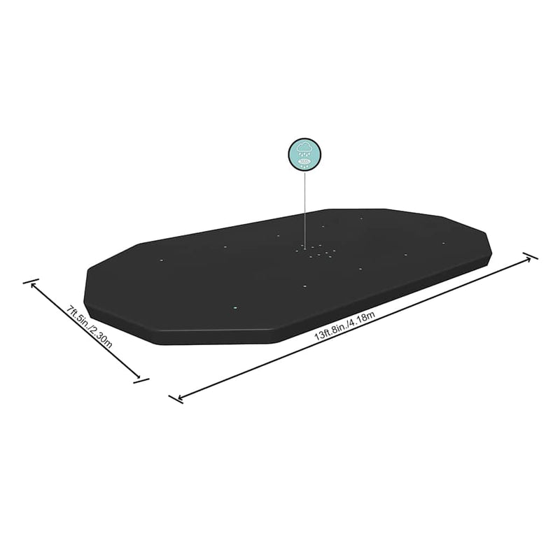 Bestway Prelată de piscină Flowclear, 418x230 cm