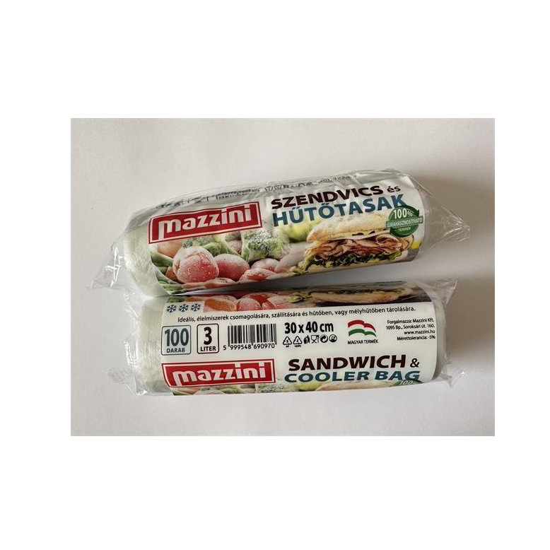 Mazzini 105040 Hűtő- és uzsonnástasak (100 db/csomag) (105040)-0