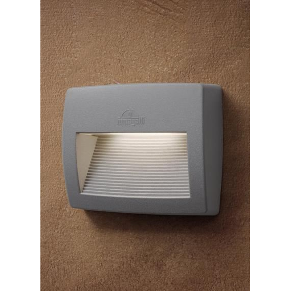 Fumagalli LORENZA 190 LED 4K R7S kültéri falilámpa szürke (AS2.000.000.LXK1L) (AS2.000.000.LXK1L)-0