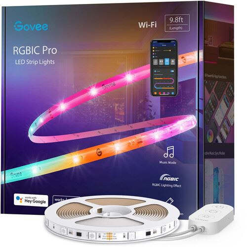 Govee Wi-Fi RGBIC LED Szalag 4m (GOVH619Z) (GOVH619Z)-0
