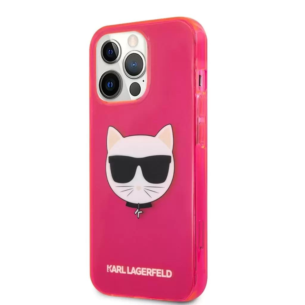 Karl Lagerfeld Apple Iphone 13 Pro Choupette pink tok (KLHCP13LCHTRP) (KLHCP13LCHTRP)-0