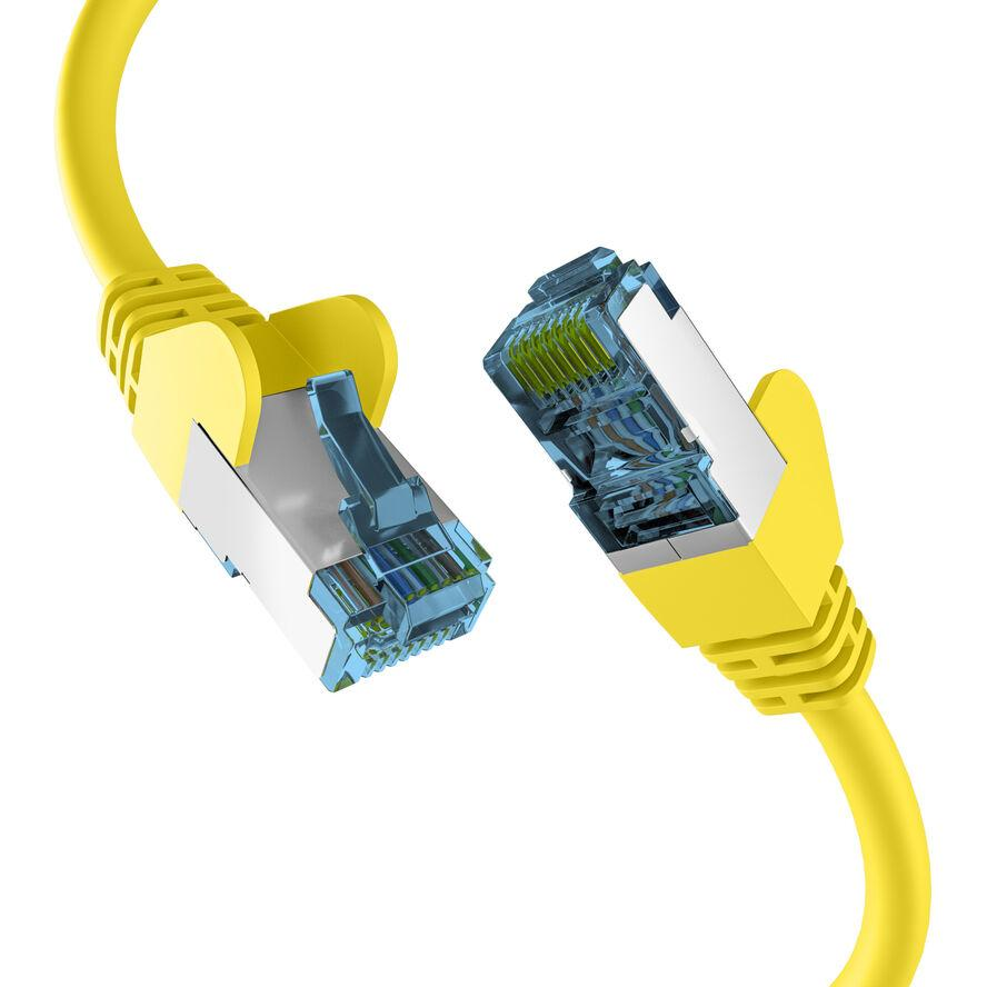 EFB RJ45 PATCHKABEL mit CAT7 ROHKABEL GELB 7,5m (EC020200184)-0
