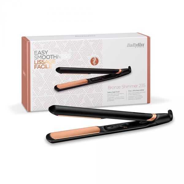 BaByliss ST598E Bronze Shimmer kerámia lapos hajvasaló (ST598E)-0