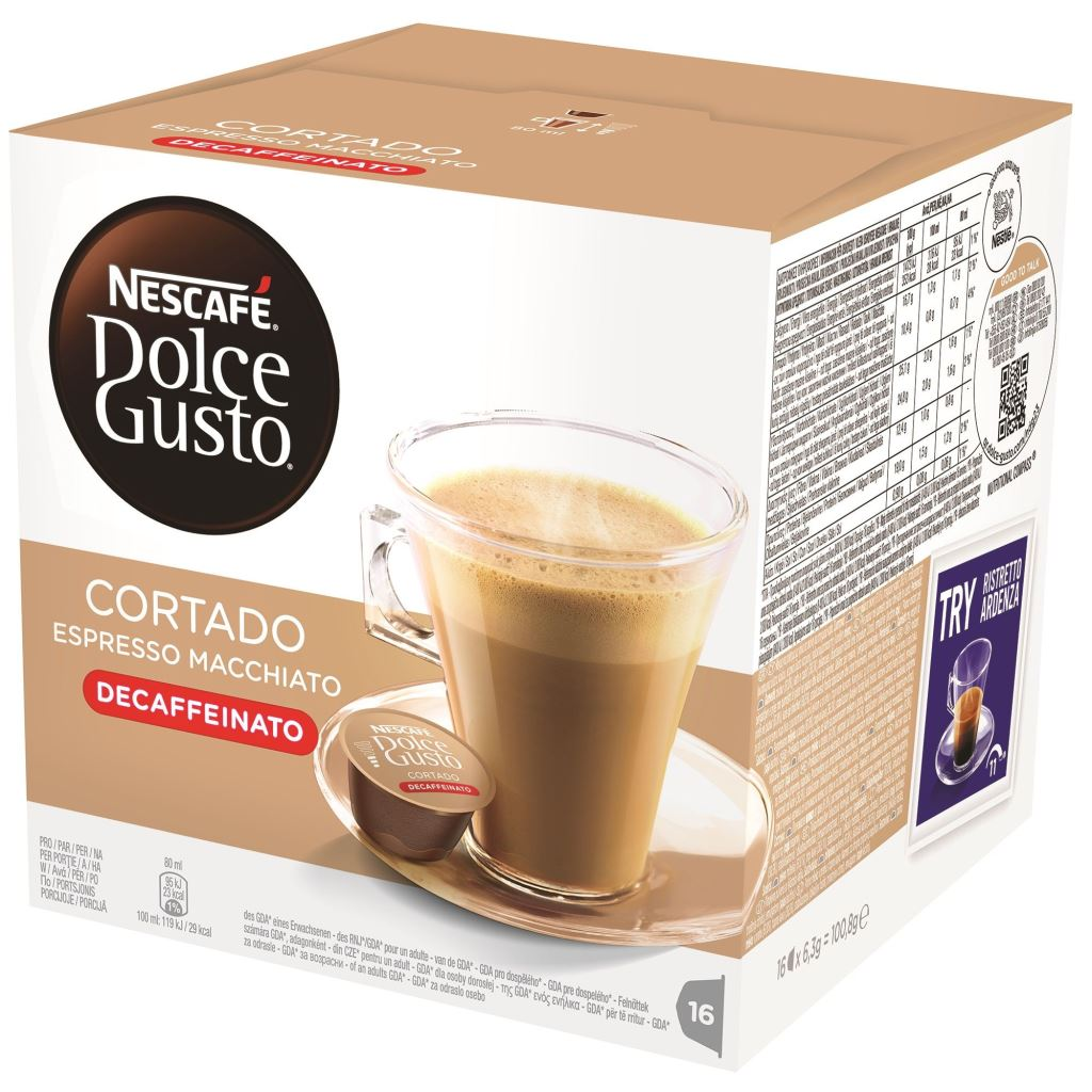 Nescafé Dolce Gusto Cortado koffeinmentes kapszula 16db (12165958) (N12165958)-0