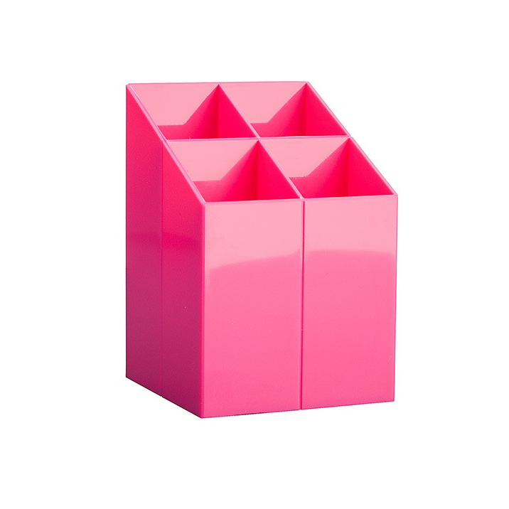 ICO Design szögletes írószertartó - Rózsaszín (9570009003)-0
