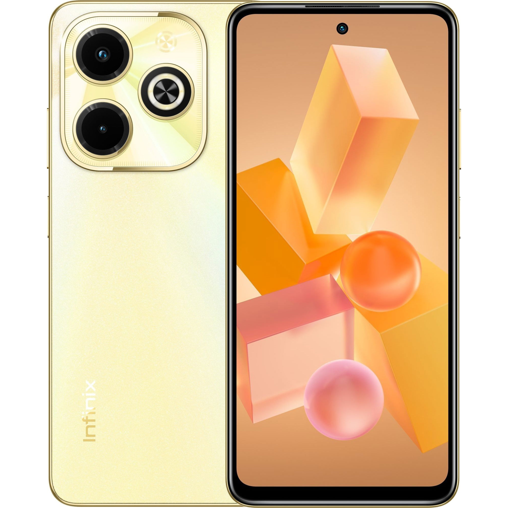 Infinix Hot 40i 4GB / 128GB, arany (X6528B128GO)-0