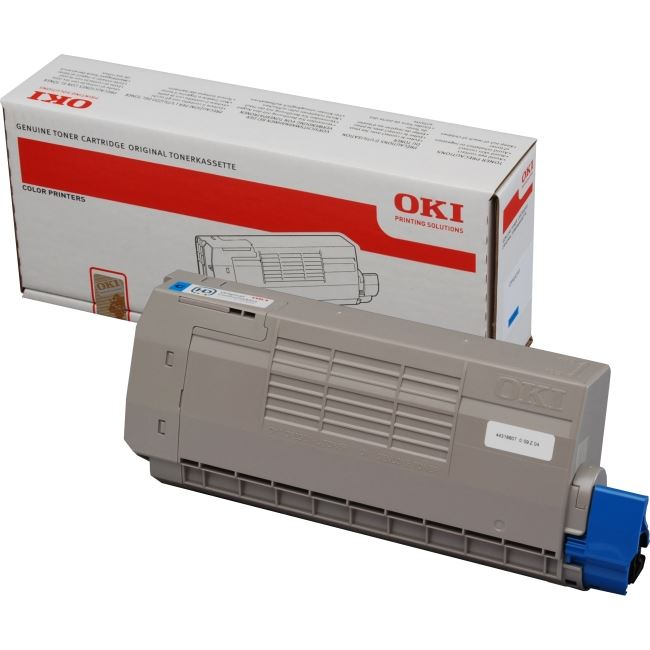 OKI 44318607 kék toner (44318607)-0