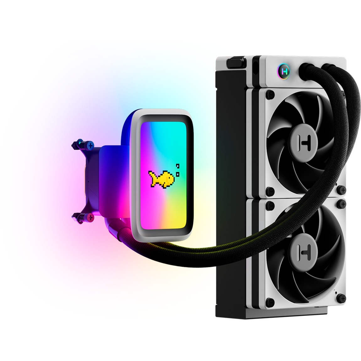 Hyte Q60 THICC 240mm RGB CPU Vízhűtés (FAN-HYTE-Q60-BW)-0