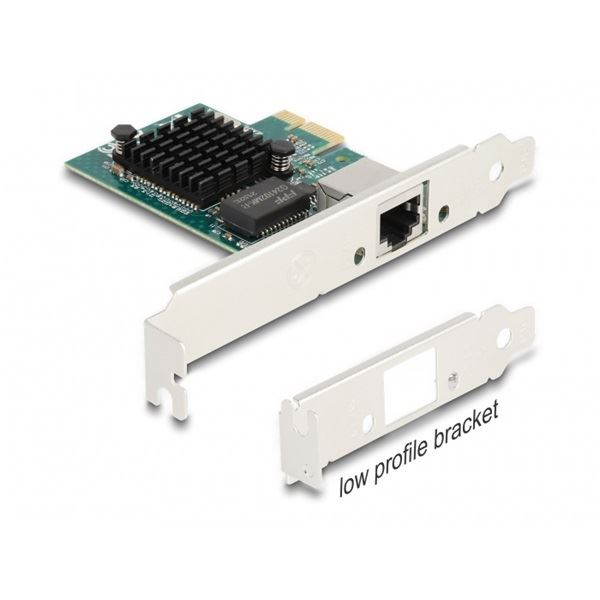 DeLock Gigabit PCIe 1 portos hálózati kártya (88204) (d88204)-0