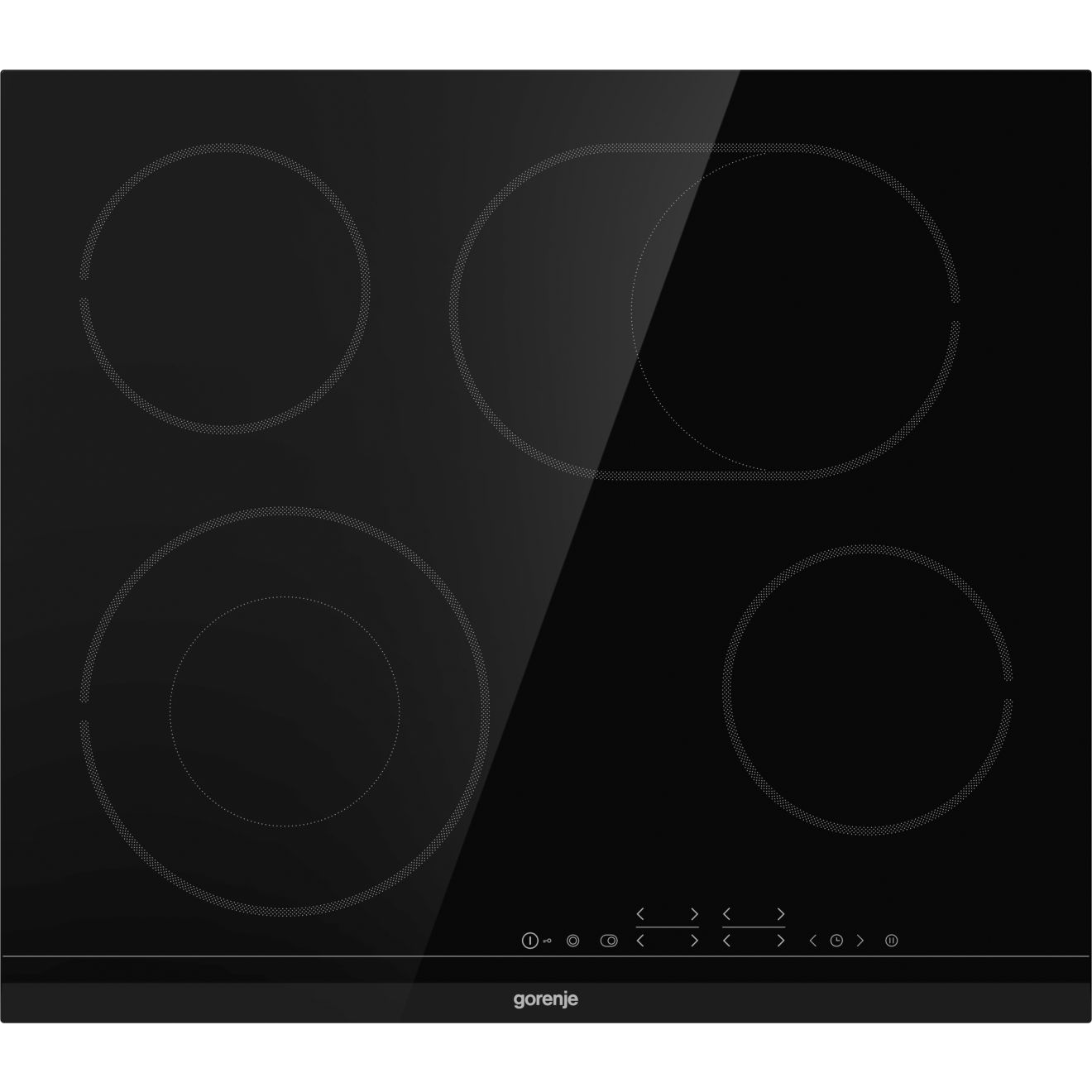 Gorenje ECT643BCSC Üvegkerámia főzőlap - Fekete (ECT643BCSC)-0