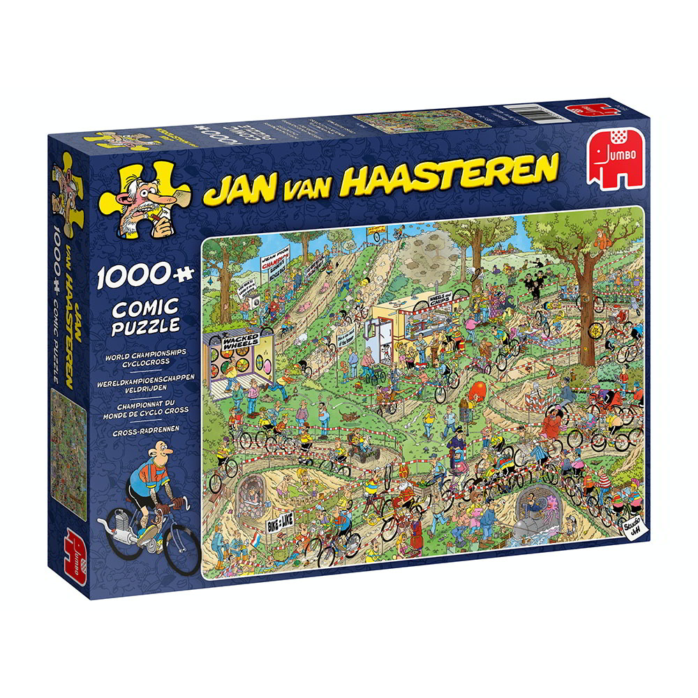 Jumbo Kerékpáros verseny - 1000 darabos puzzle (JUM19174)-0