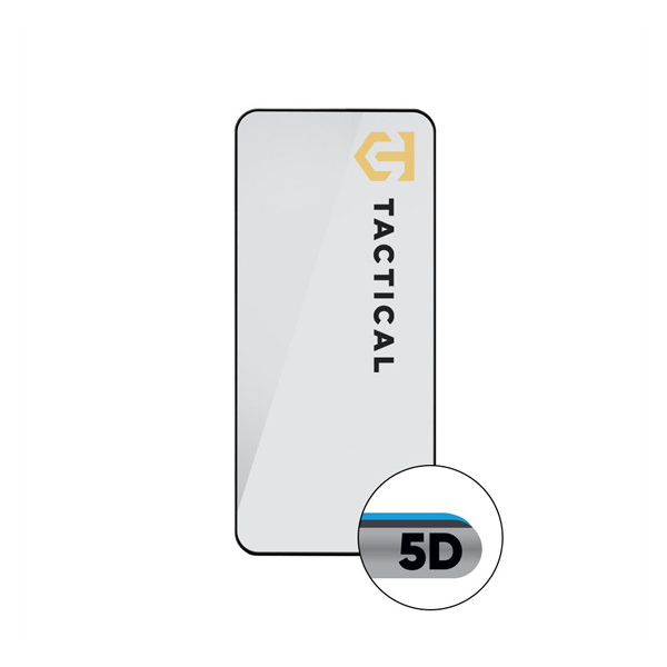 Huawei Honor 200, Kijelzővédő fólia, ütésálló fólia (az íves részre is!), Tempered Glass (edzett üveg), Full Glue, Tactical Glass Shield 5D, fekete (8596311255915)-0