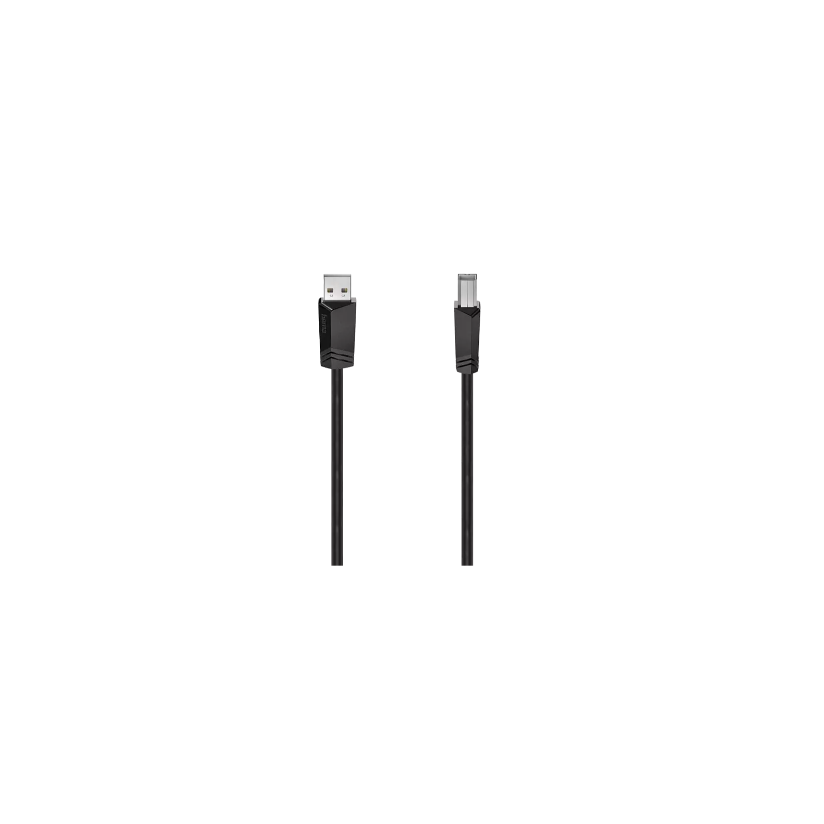 Hama 00200603 USB kábel 3 M USB 2.0 USB A USB B Fekete (200603)-0