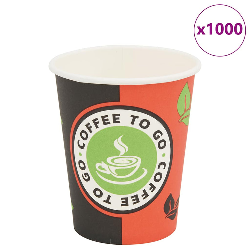 Pahare de unică folosință pentru cafea 1000 buc. 240 ml (8 oz)