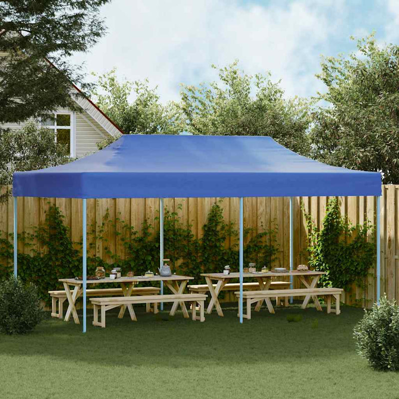 42506 Foldable Tent Pop-Up 3x6 m Blue