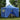 42512 Foldable Tent Pop-Up with 4 Side Walls 3x4,5 m Blue