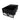 Set mobilier de exterior cu perne, 11 piese, negru, poliratan