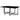 Set mobilier de exterior cu perne, 11 piese, negru, poliratan