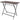 Set mobilier exterior pliabil, 7 piese, maro, oțel, poliratan