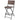 Set mobilier exterior pliabil, 7 piese, maro, oțel, poliratan