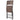 Set mobilier exterior pliabil, 7 piese, maro, oțel, poliratan