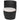Set mobilier bistro cu perne, 3 piese, negru, poliratan