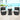 Set mobilier bistro cu perne, 3 piese, negru, poliratan