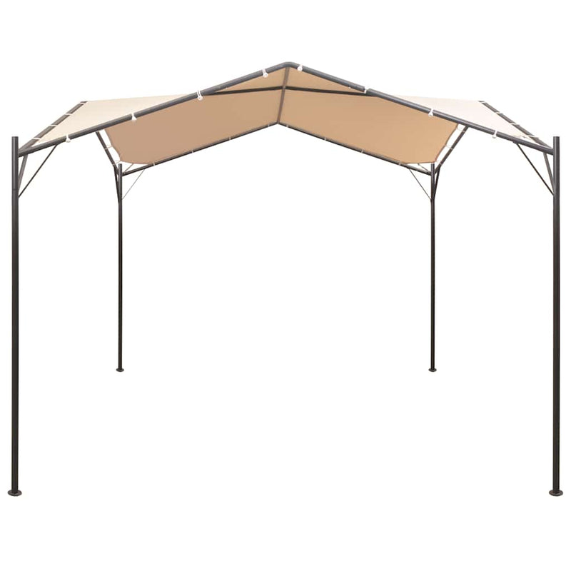 Foișor pavilion, cort, baldachin, 3x3 m oțel, bej