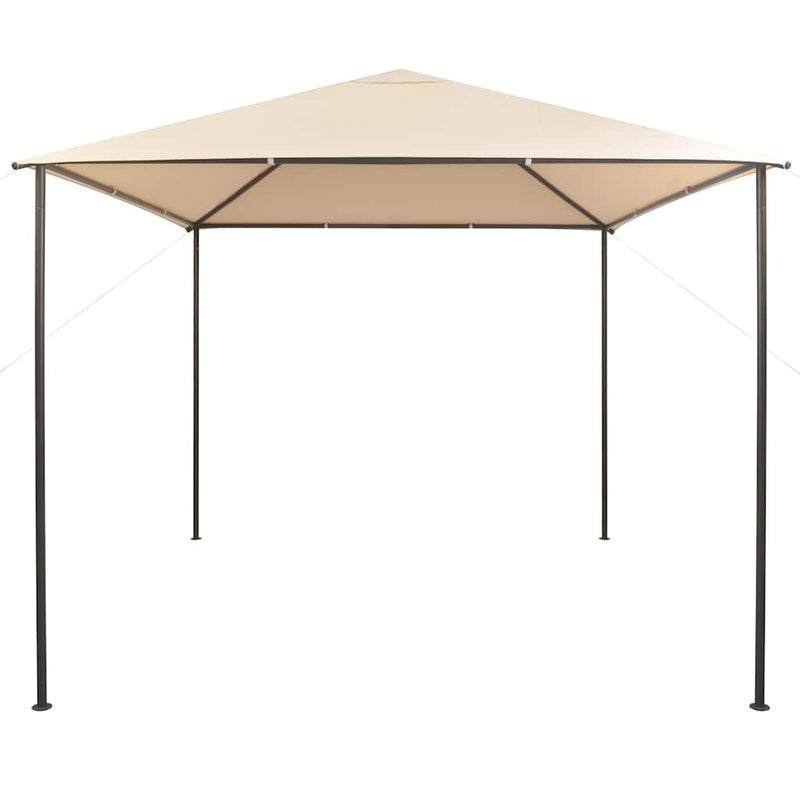 Foișor pavilion cort, baldachin, 3x3 m oțel, bej