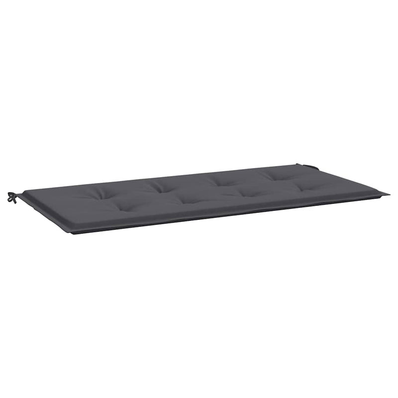 Pernă de bancă de grădină antracit 100x50x3 cm textil oxford