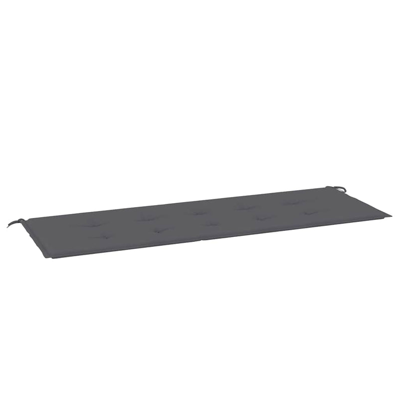 Pernă de bancă de grădină antracit 150x50x3 cm textil oxford