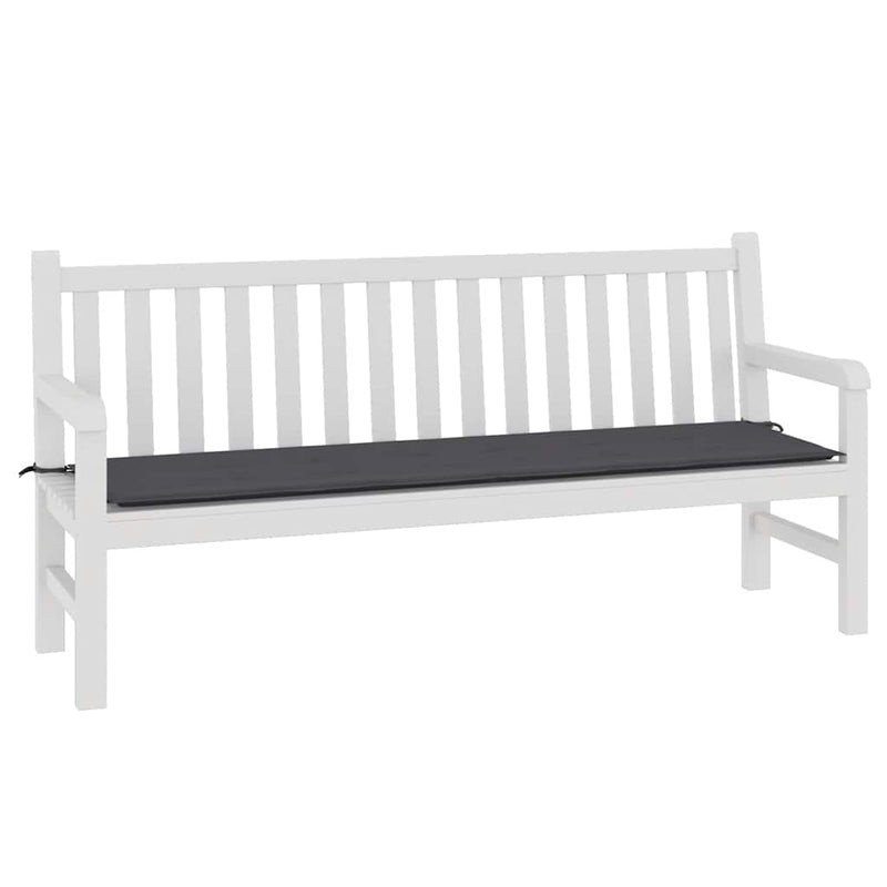 Pernă de bancă de grădină antracit 180x50x3 cm textil oxford