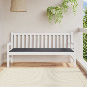 Pernă de bancă de grădină antracit 180x50x3 cm textil oxford