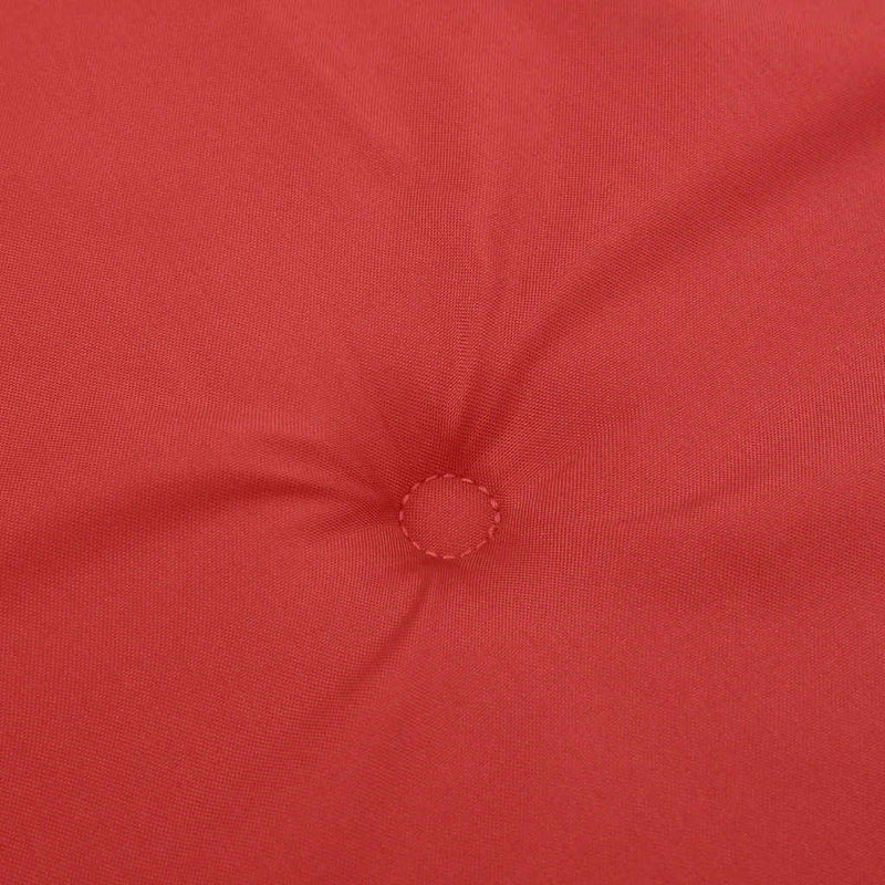 Pernă de bancă de grădină, roșu, 150x50x3 cm, textil oxford