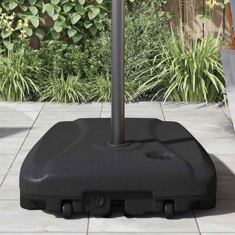 Suport umbrelă de exterior, negru